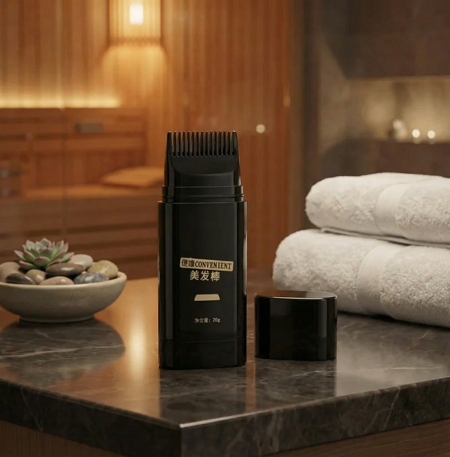 2‑in‑1 Touch‑Up Comb Hair Dye – Waterproof & Sweat‑Proof