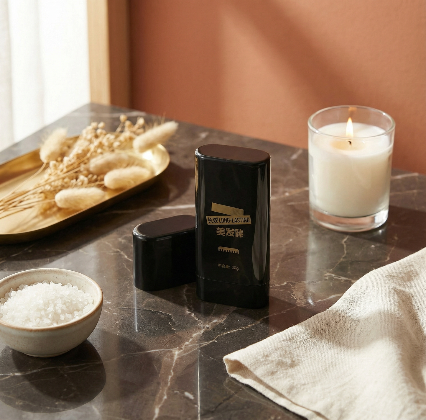 2‑in‑1 Touch‑Up Comb Hair Dye – Waterproof & Sweat‑Proof