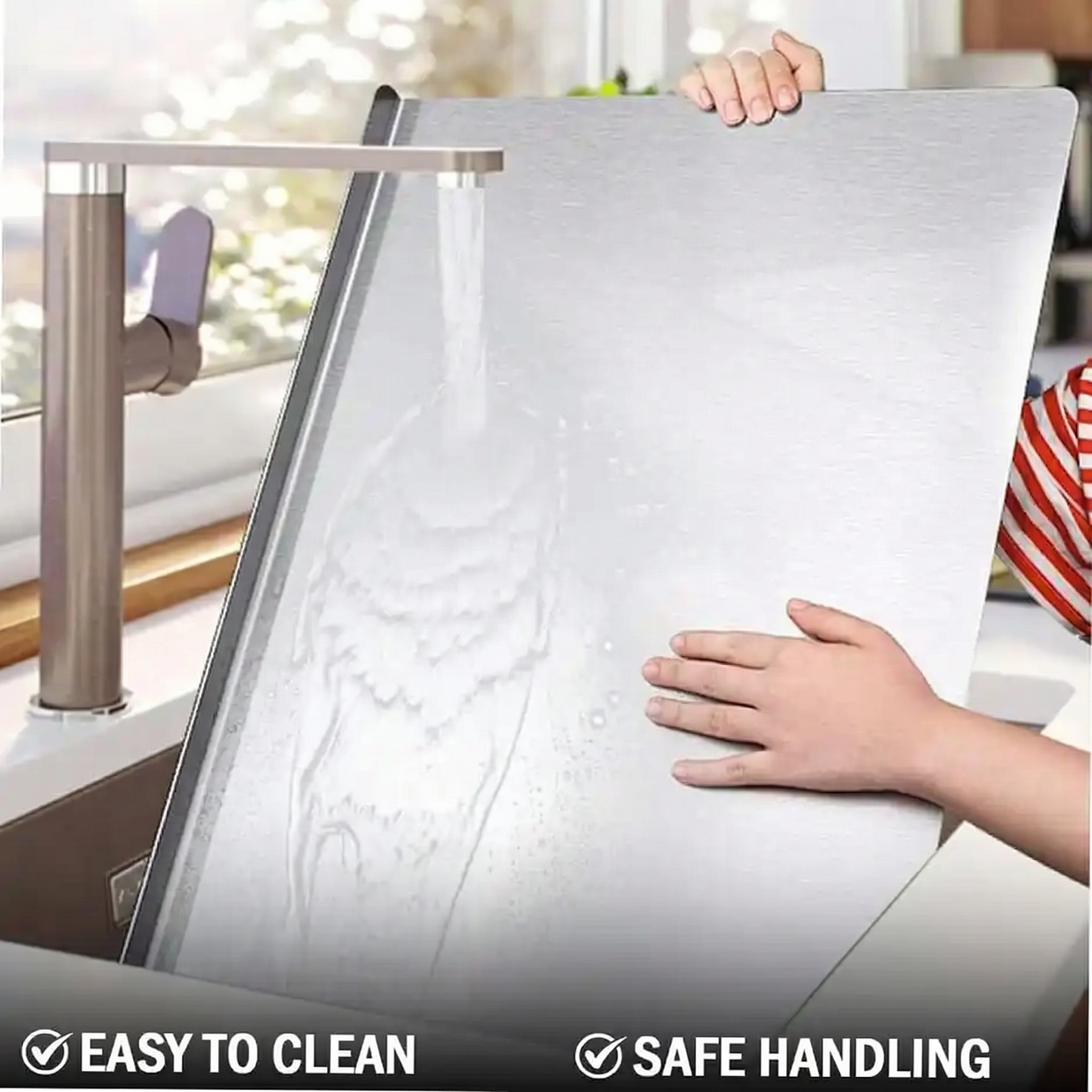 The Premium Stainless Steel Chopping Board